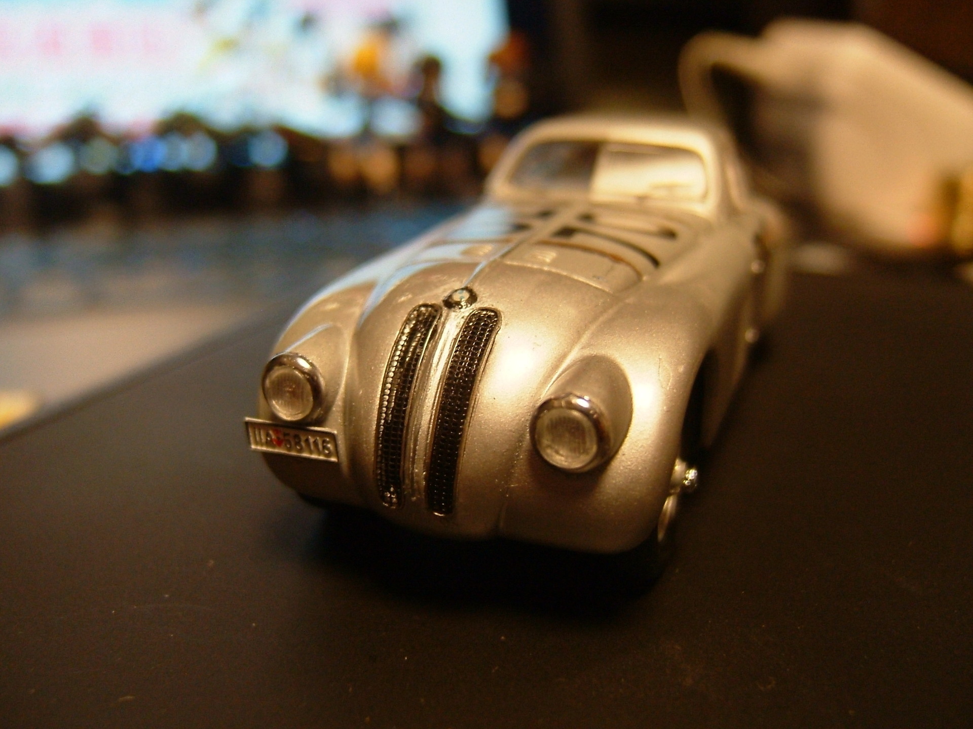 シュコー 1/43 BMW 328 ツーリングクーペ#70 1940ミッレミリア優勝車